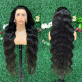 Natural Color Bodywave 13x4 Transparent Lace Front Wig