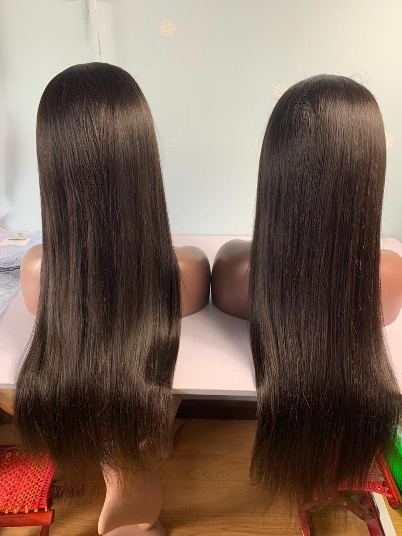 Straight 13x6 Transparent Lace Front Wigs