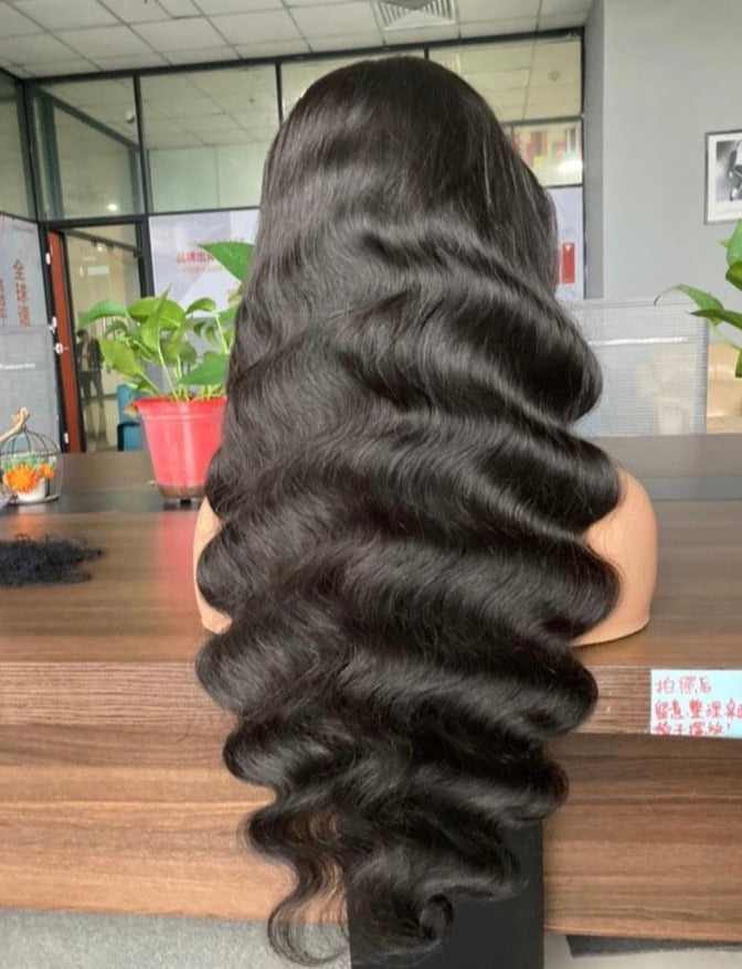 Natural Color Bodywave HD 13X4 Lace Front Wig