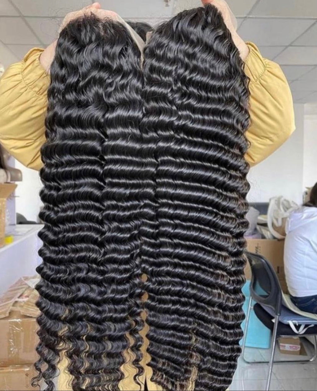 Deepwave 13x6 Transparent Lace Front Wigs