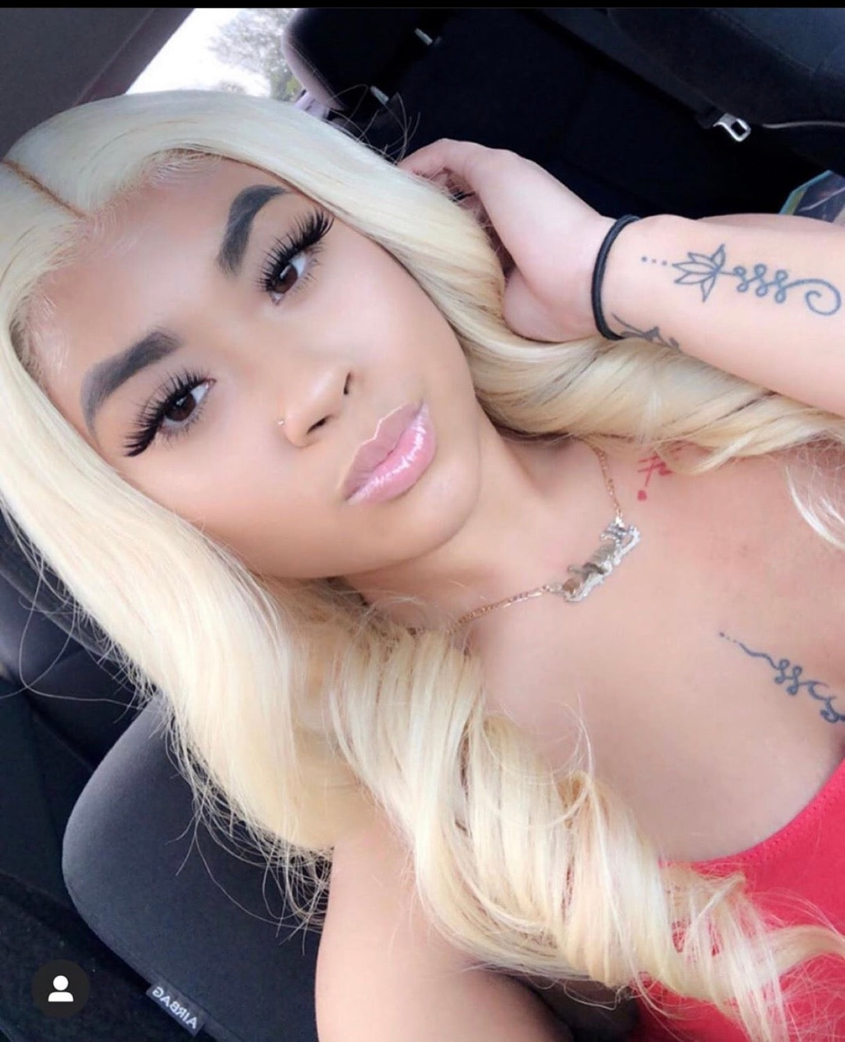 613 Bodywave 13X4 Transparent Lace Front Wig