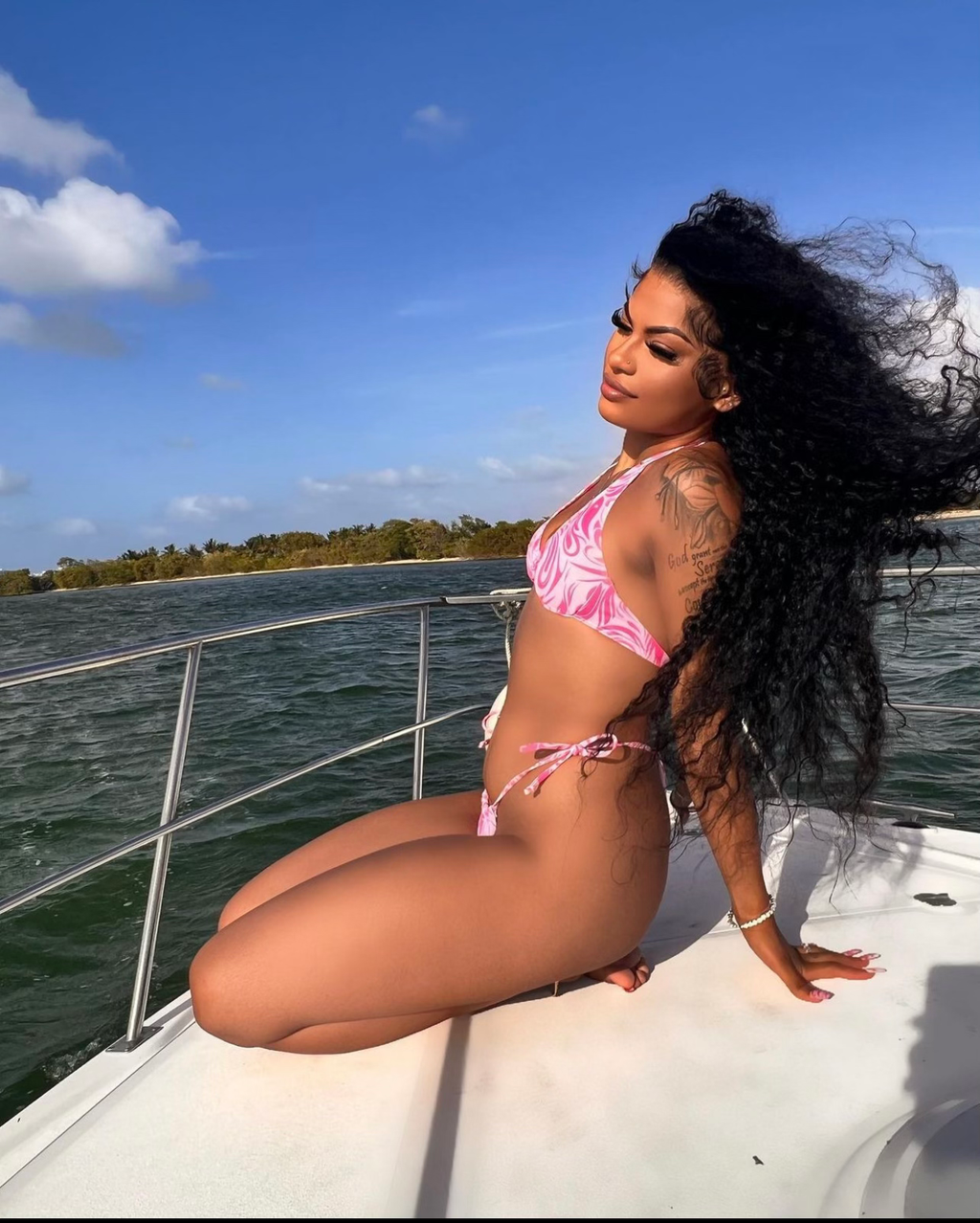 Natural Color Deep Curly 13x4 Transparent Lace Front Wig