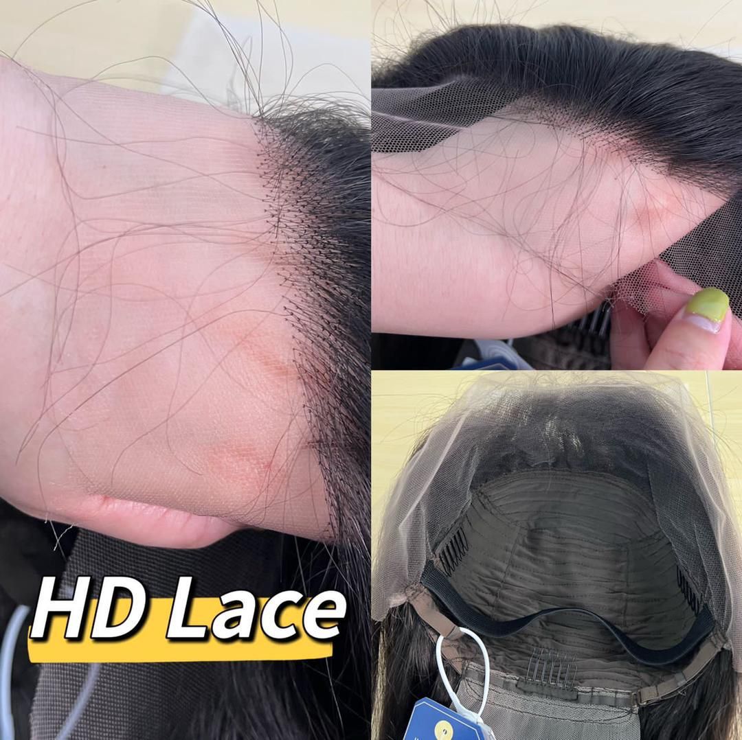 Natural Color Deepwave HD 13X4 Lace Front Wig