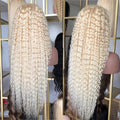 613 Curly 13X4 Transparent Lace Front Wig