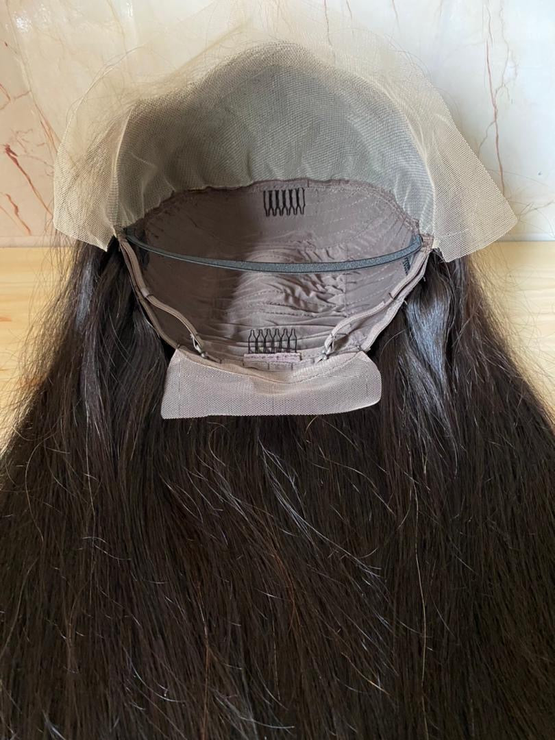 Natural Color Bodywave 13x4 Transparent Lace Front Wig