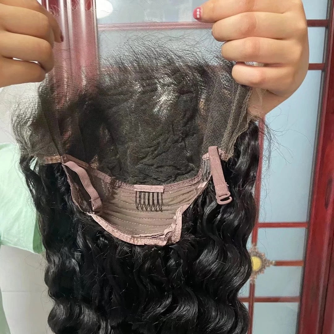 Natural Color Deepwave HD 13X4 Lace Front Wig