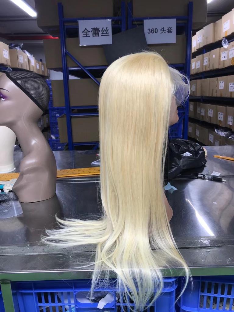 613 Straight 13X4 Transparent Lace Front Wig